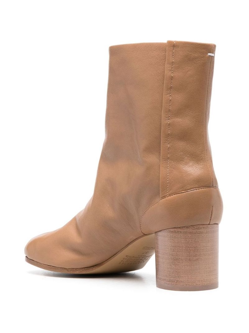 Brown Tabi 60 Leather Ankle Boots