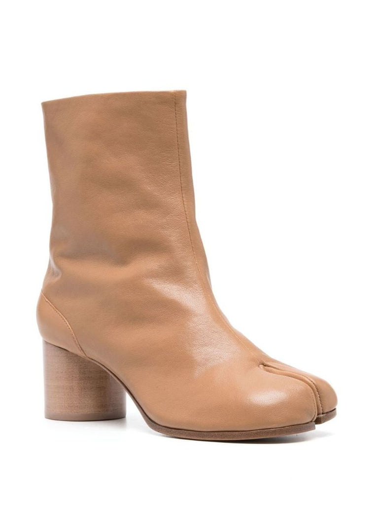 Brown Tabi 60 Leather Ankle Boots