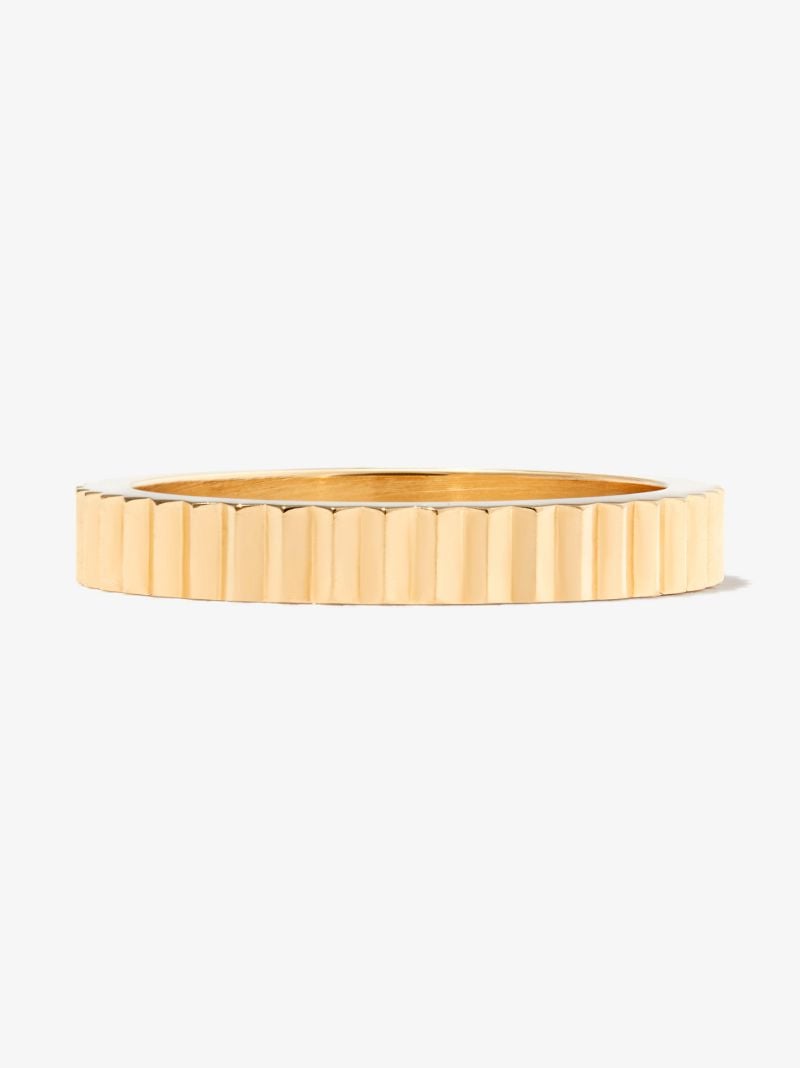 18k Yellow Gold Le 4g Vertical GuillochÃ_x0083_Â© Polished Ring