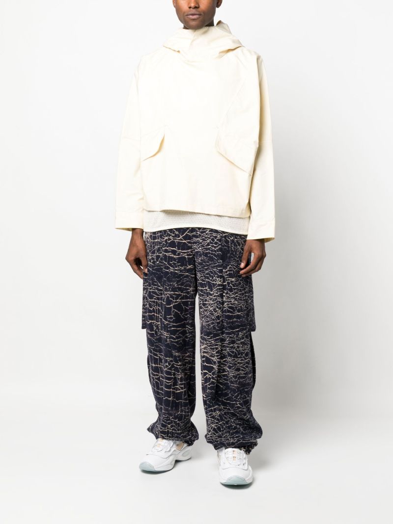 Navy Rod Warm Up Track Pants