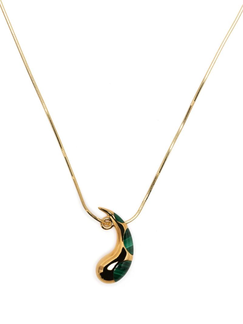 Gold Vermeil Talon Pendant Necklace