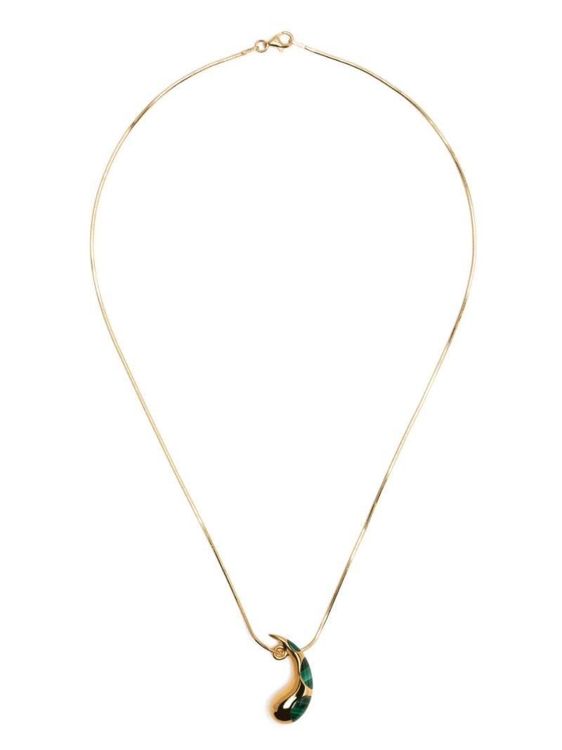Gold Vermeil Talon Pendant Necklace
