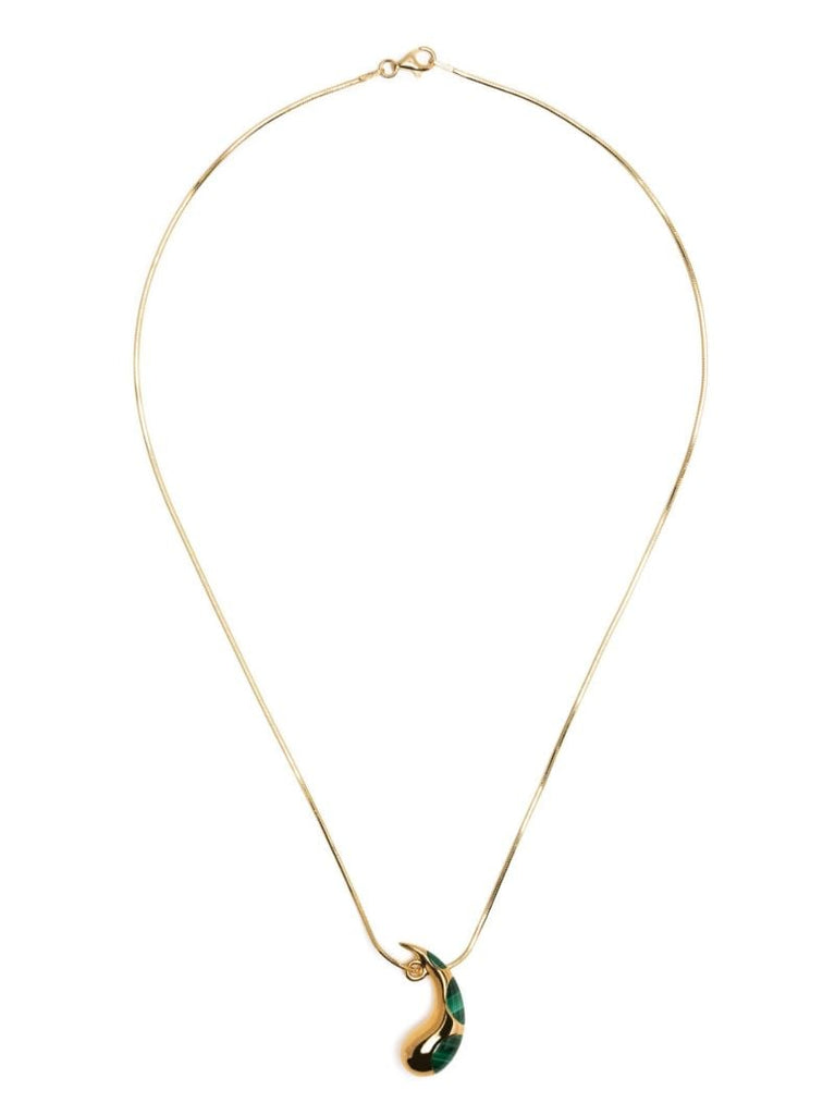 Gold Vermeil Talon Pendant Necklace