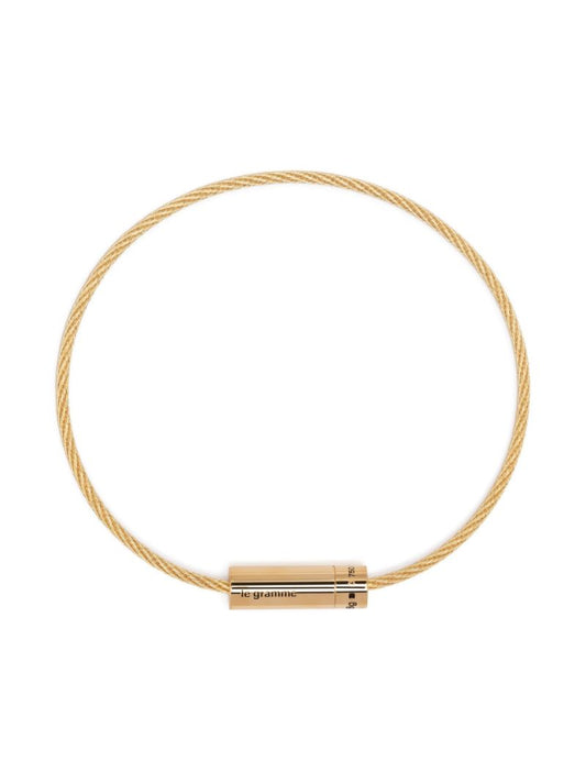18k Yellow Gold Le 8g Cable Bracelet