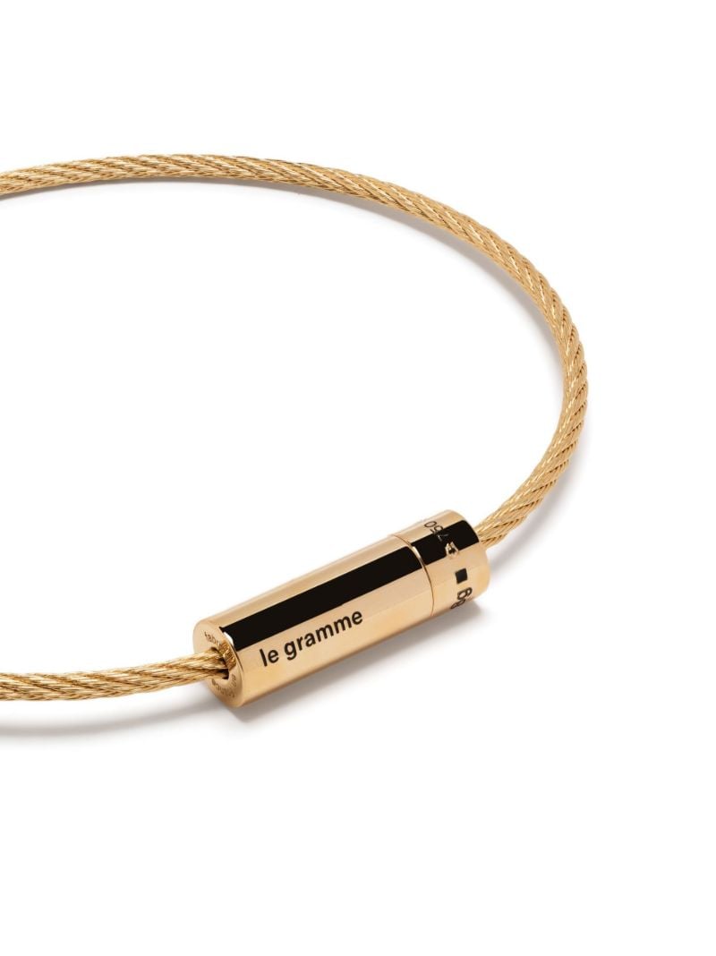 18k Yellow Gold Le 8g Cable Bracelet
