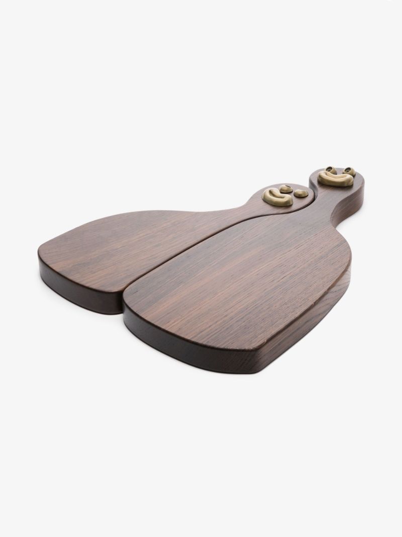 X Haas Brothers Brown Cheese Louise Serving Boards