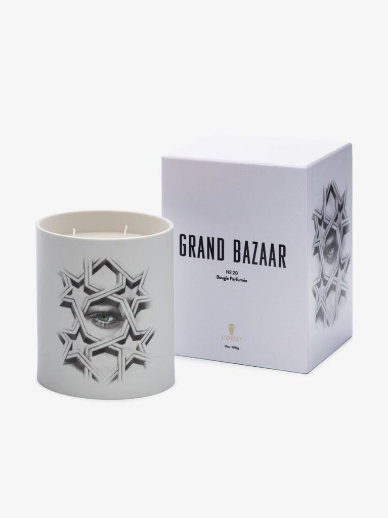 White Grand Bazaar Candle