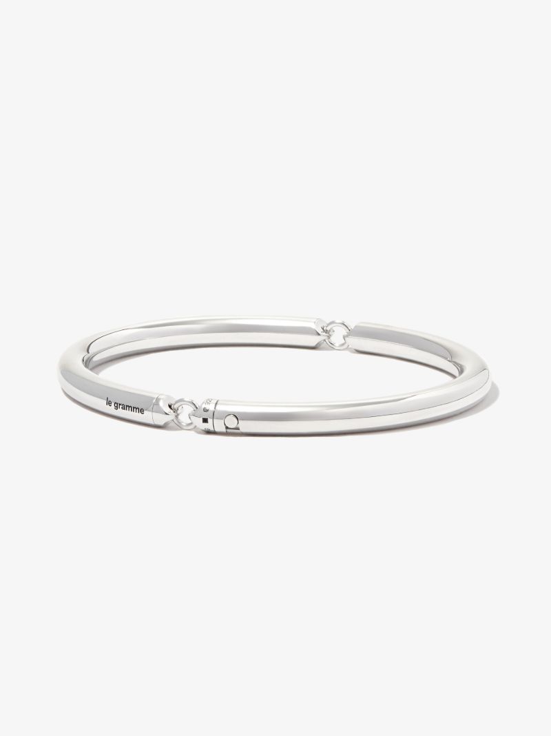 Sterling Silver Le 35g Polished Segment Bracelet