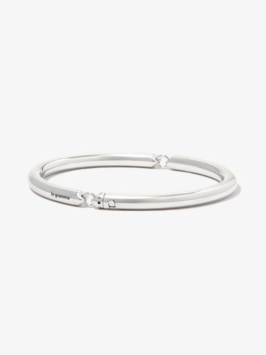 Sterling Silver Le 35g Polished Segment Bracelet