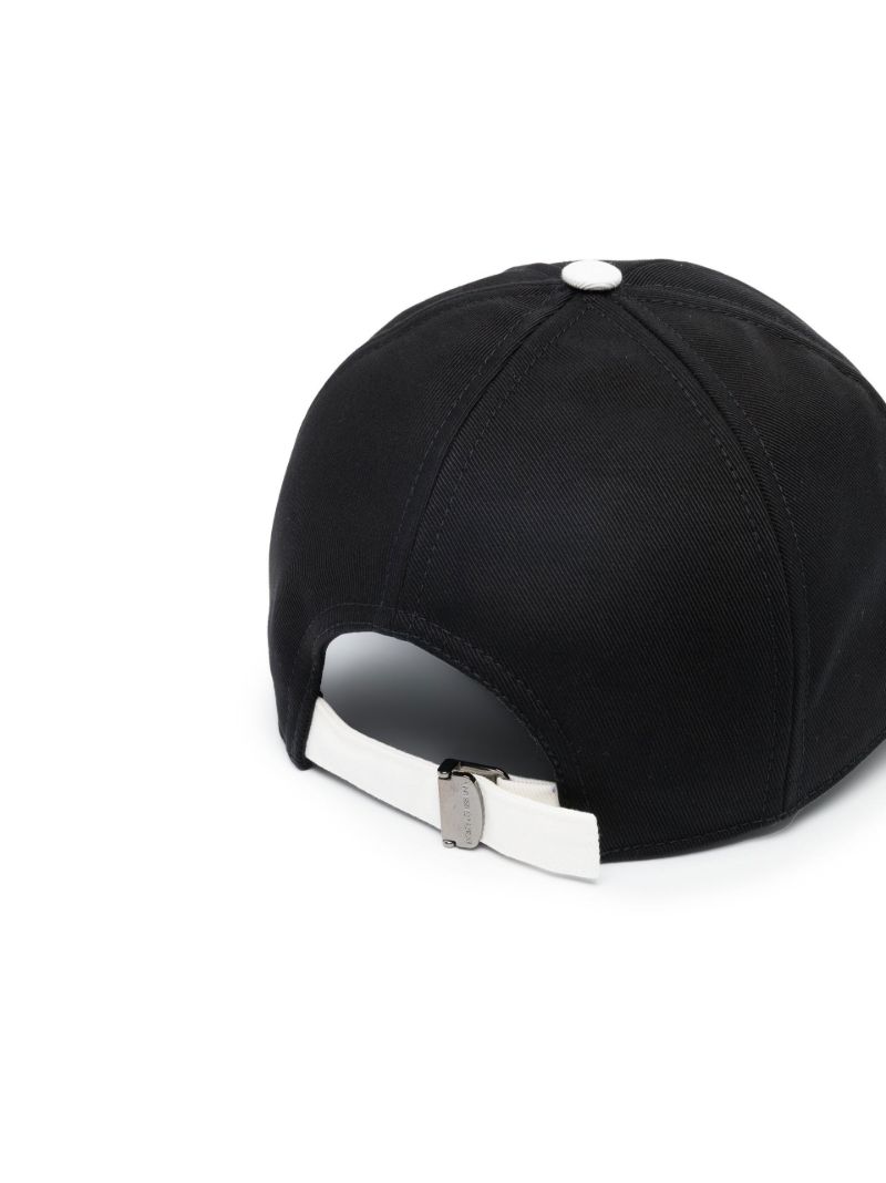 Black and White Logo Baseball Cap