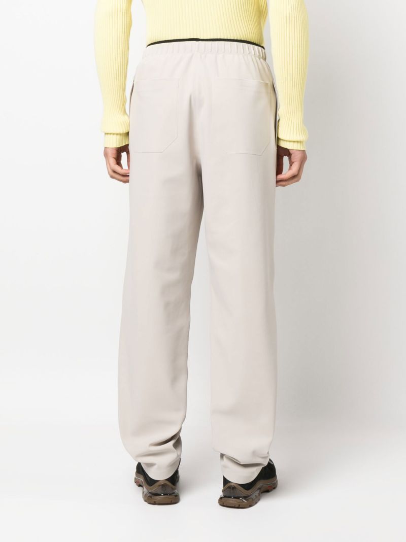 Neutral Bonded Render Patch Trousers