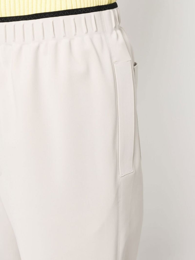 Neutral Bonded Render Patch Trousers
