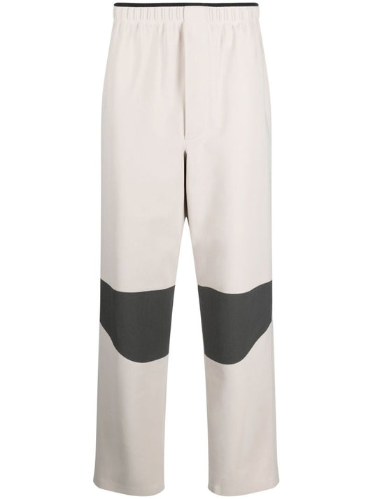 Neutral Bonded Render Patch Trousers