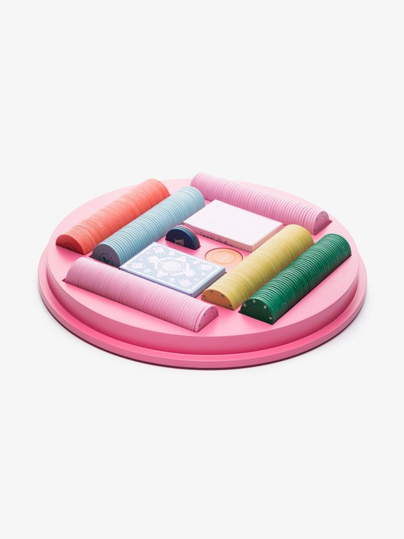 X Haas Brothers Pink Poker Set