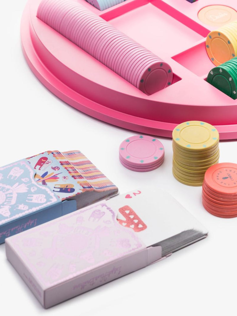 X Haas Brothers Pink Poker Set