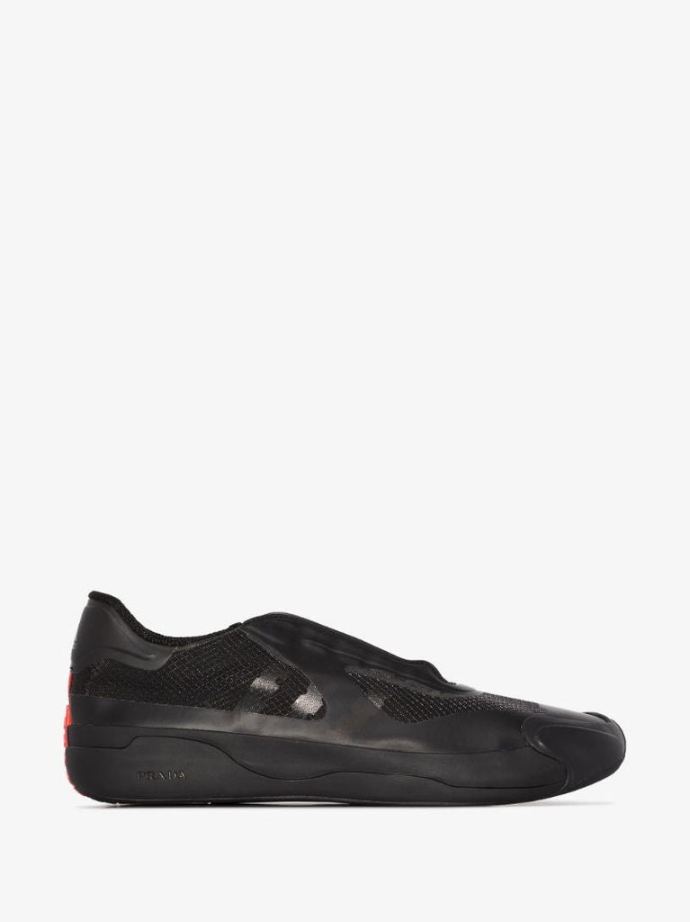 X Prada Black Luna Rossa Sneakers