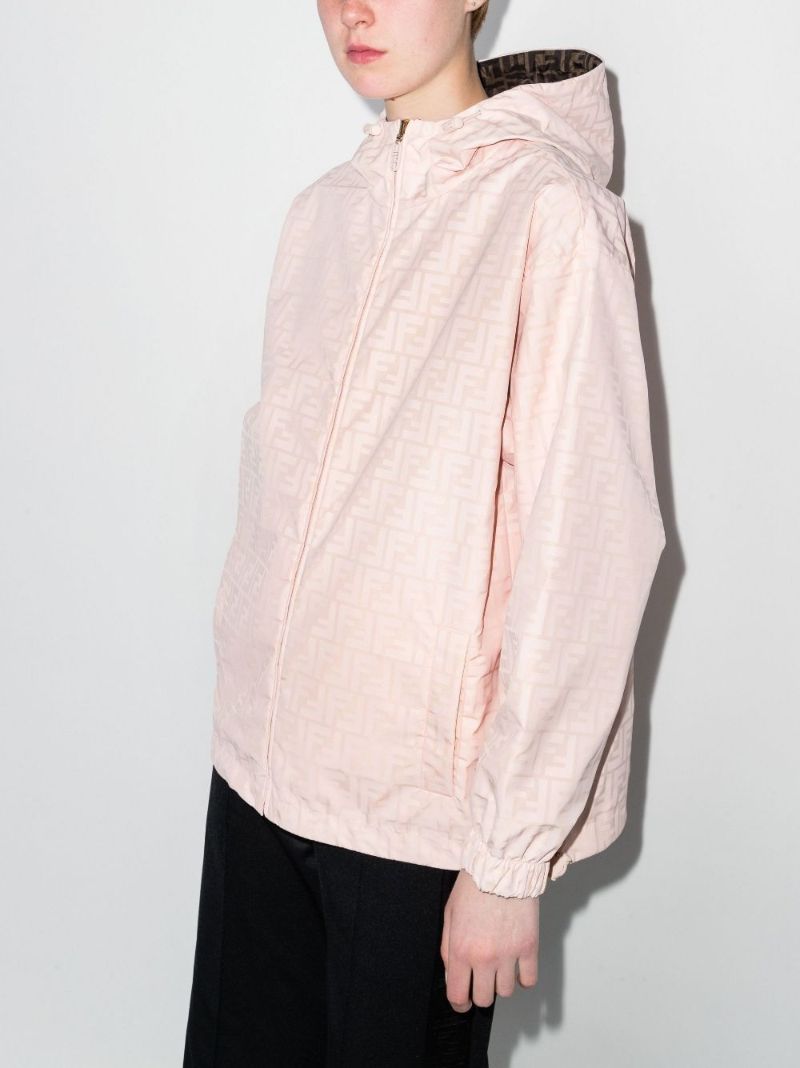 X K-way Ff Logo Reversible Track Jacket