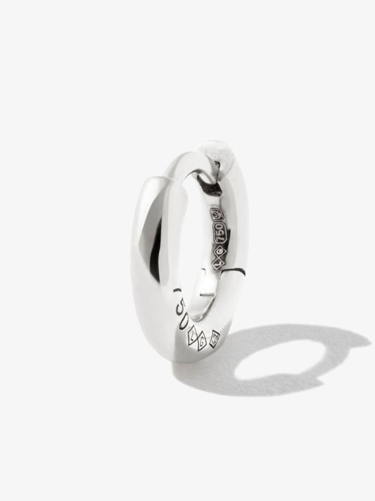 Sterling Silver La 0.6g Polished Bangle Hoop Earring