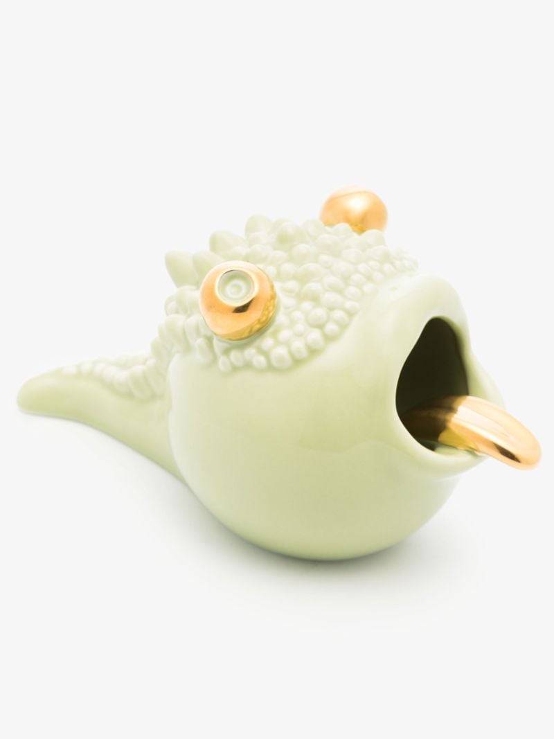 X Haas Brothers Green Petit Haashtray Porcelain Ashtray