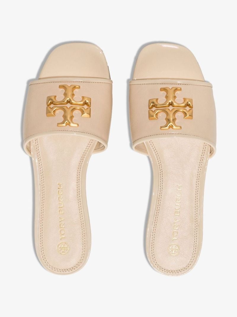 Neutral Eleanor Leather Sandals