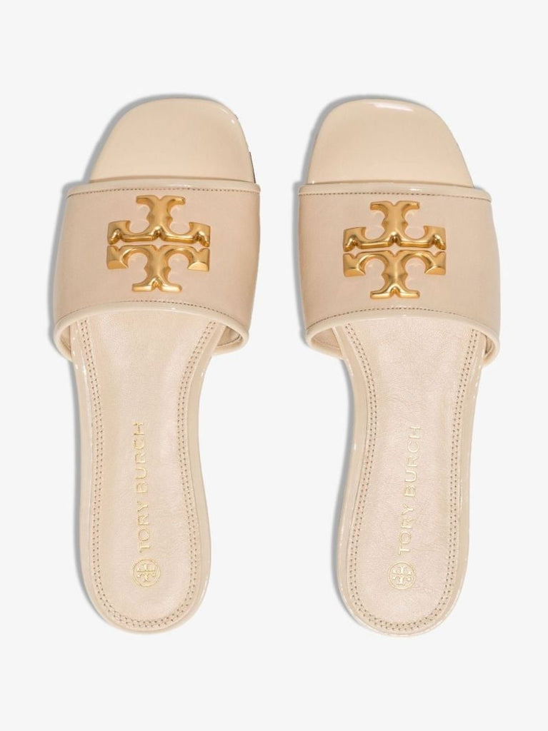 Neutral Eleanor Leather Sandals