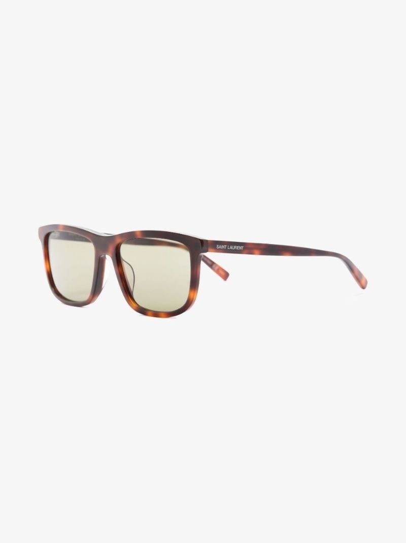 Brown Sl 501 Square Sunglasses
