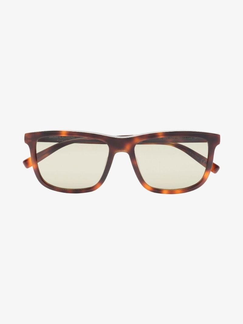 Brown Sl 501 Square Sunglasses
