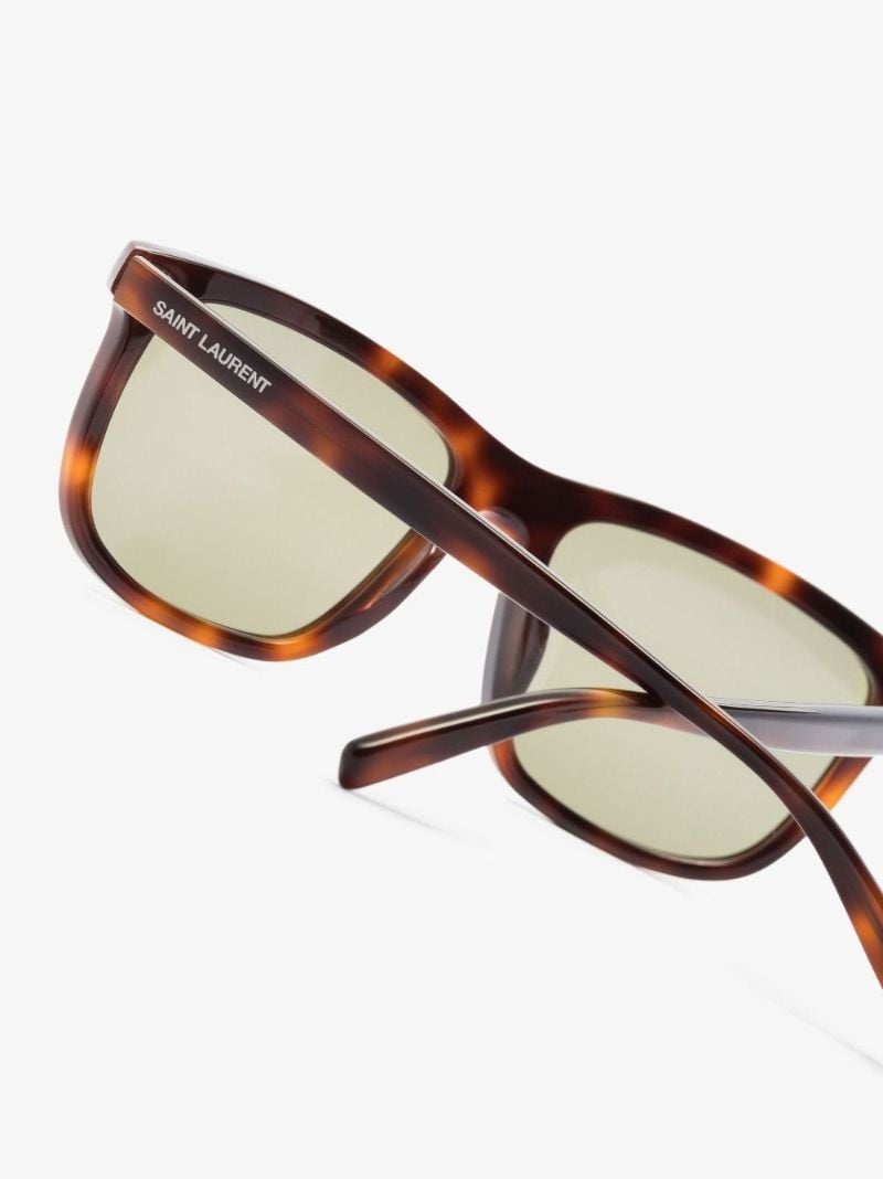 Brown Sl 501 Square Sunglasses
