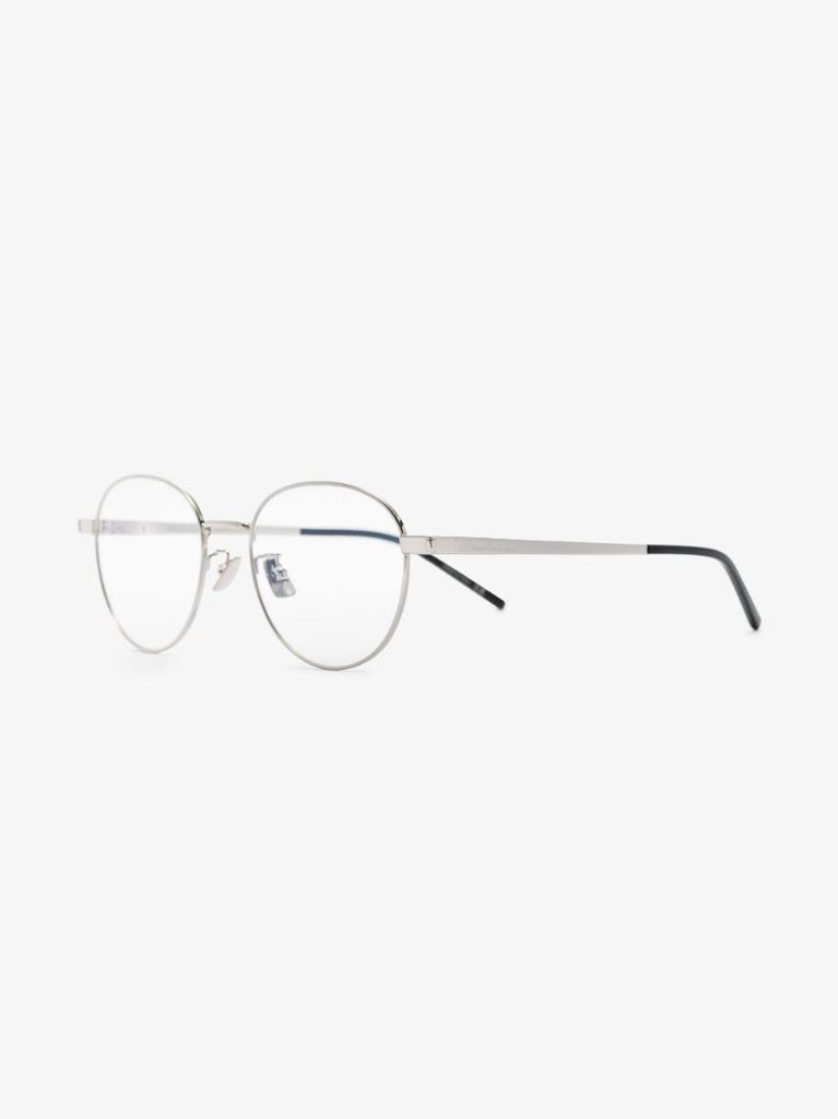 Silver Tone Round Optical Glasses