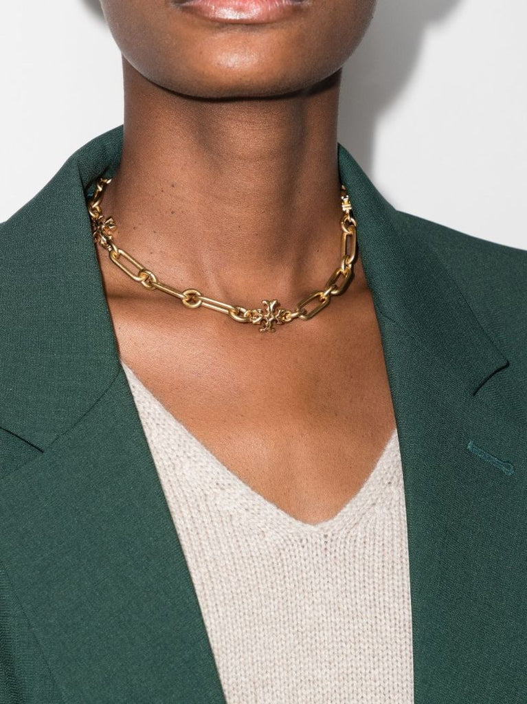 Gold-plated Roxanne Short Chain Necklace