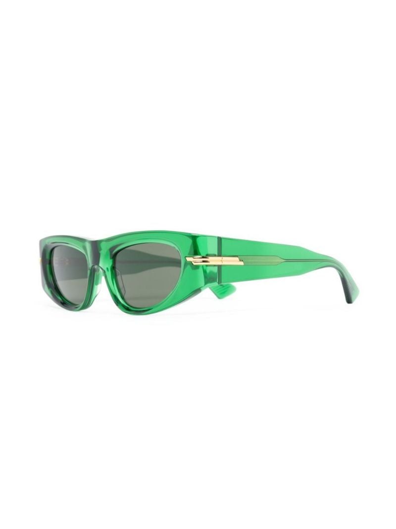 Green Cat Eye Sunglasses