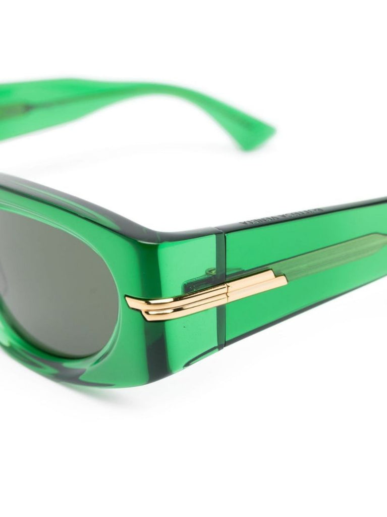 Green Cat Eye Sunglasses