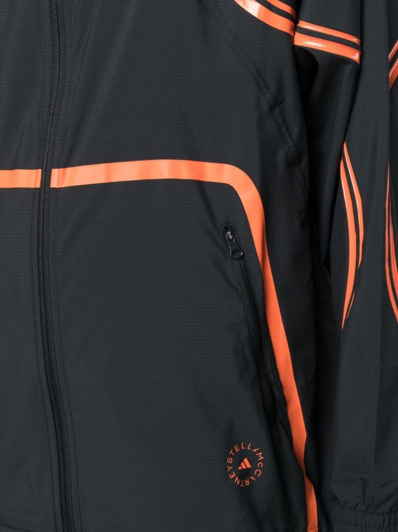 Black Truepace Windbreaker Jacket
