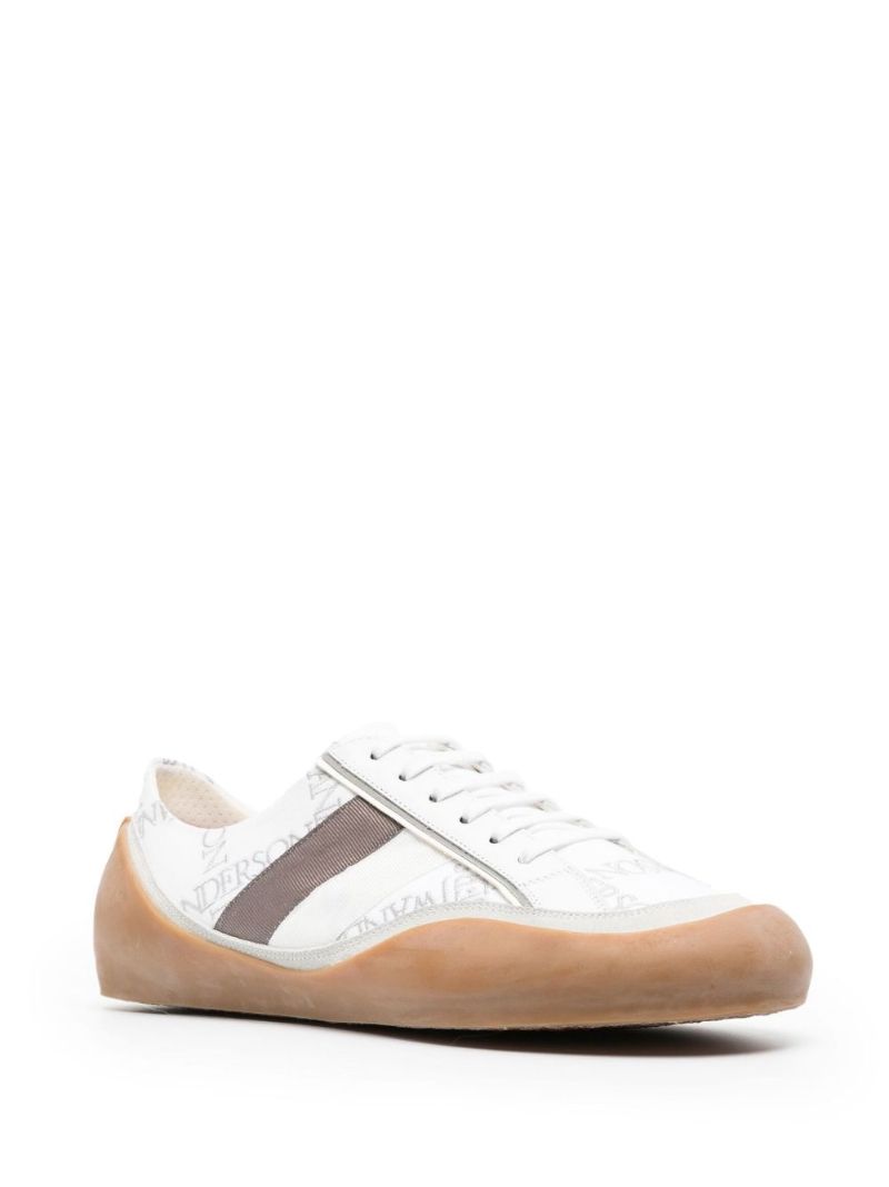 White Bubble Low-top Sneakers