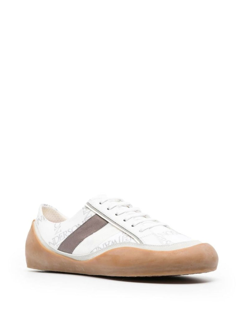 White Bubble Low-top Sneakers
