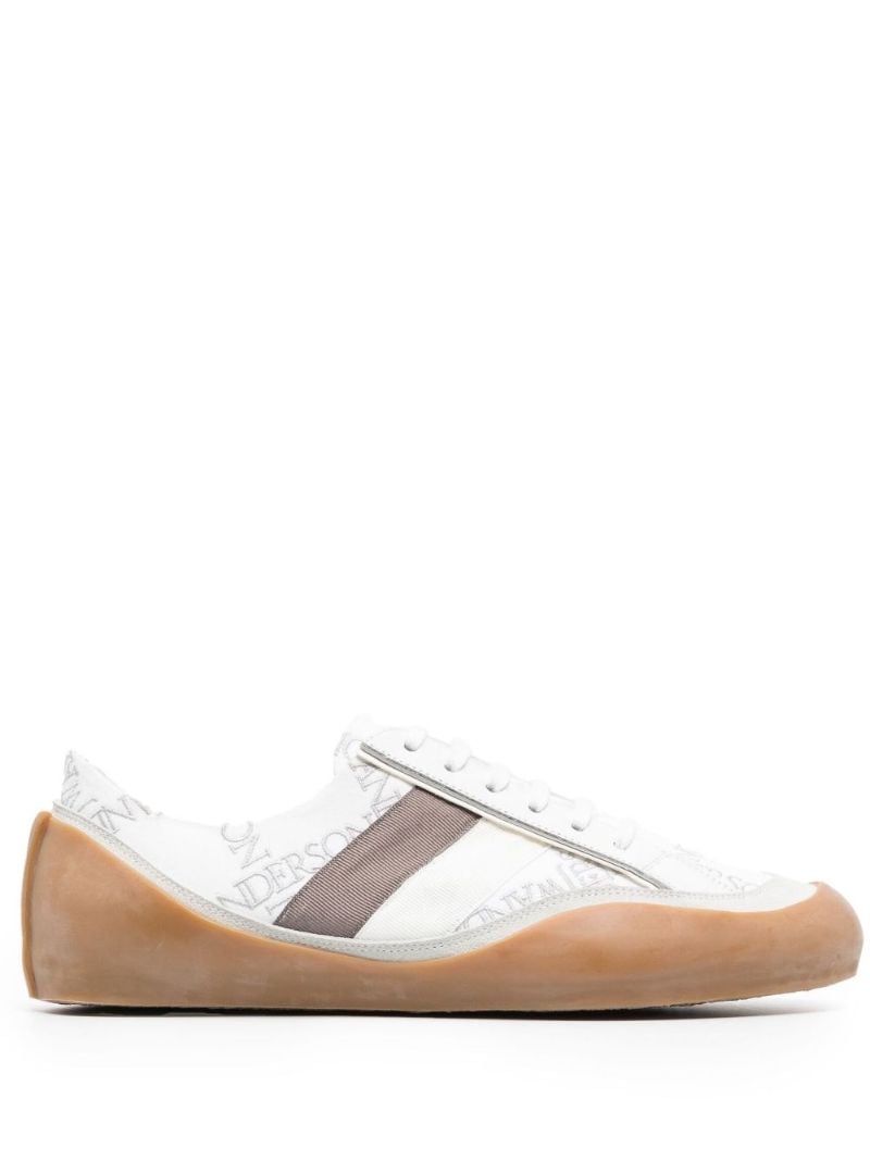 White Bubble Low-top Sneakers