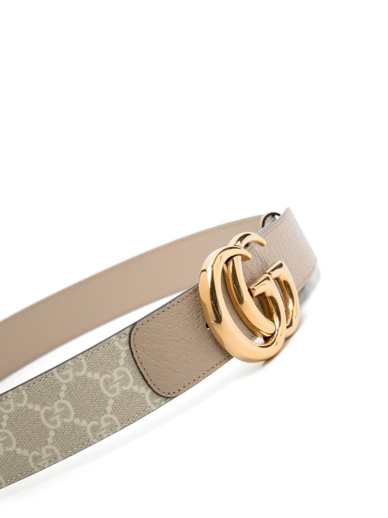 Neutral Marmont Leather Belt