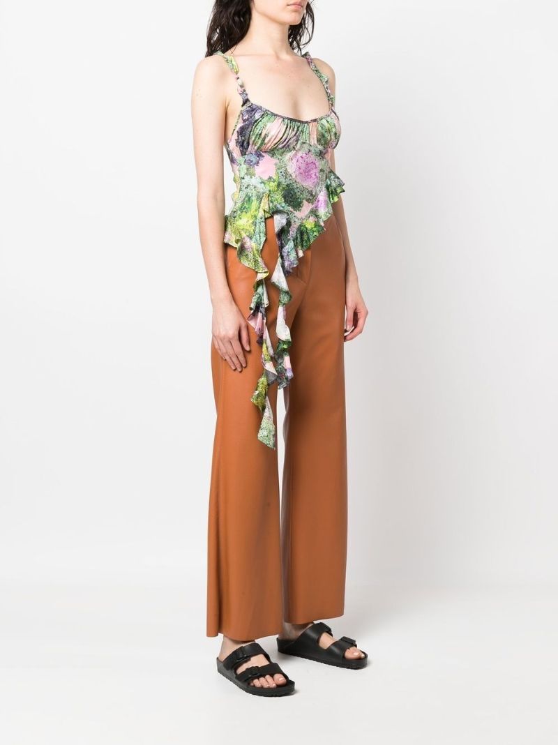 Green Wisteria Organic Silk Top