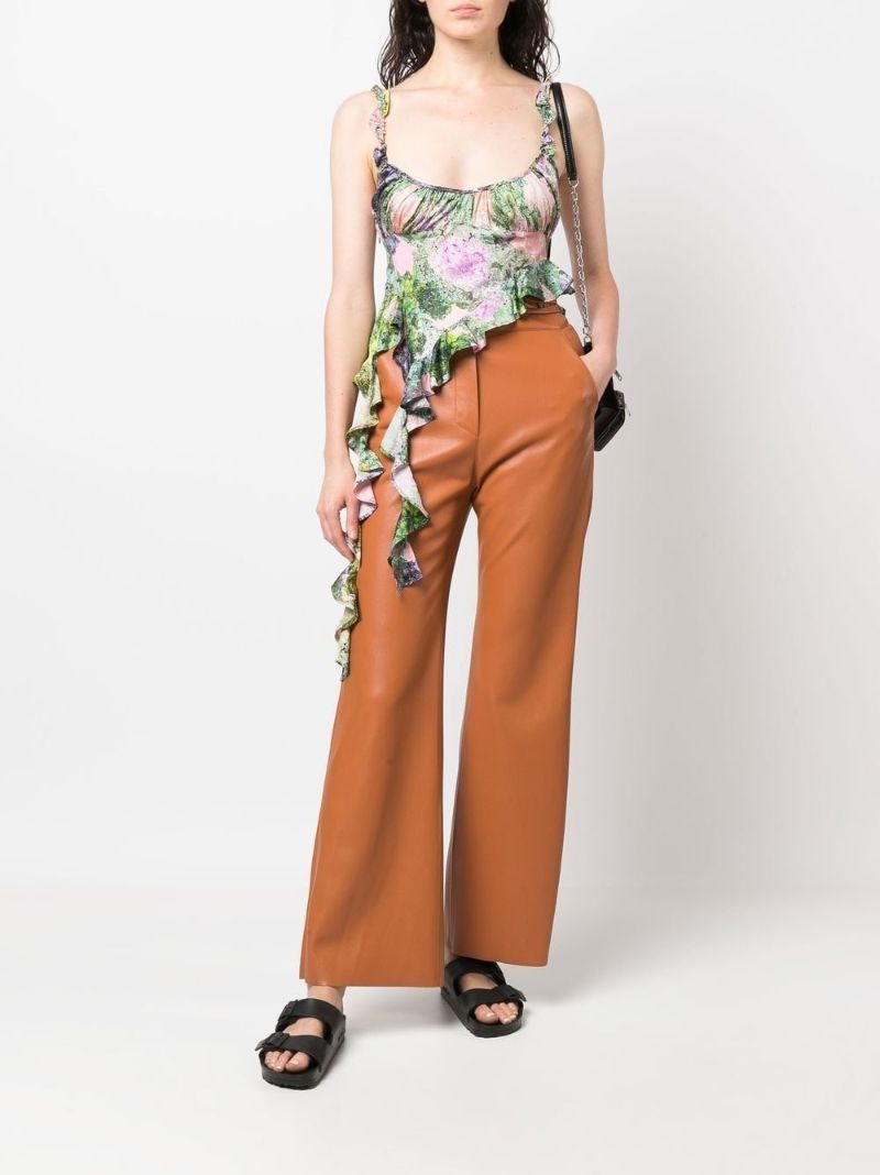 Green Wisteria Organic Silk Top