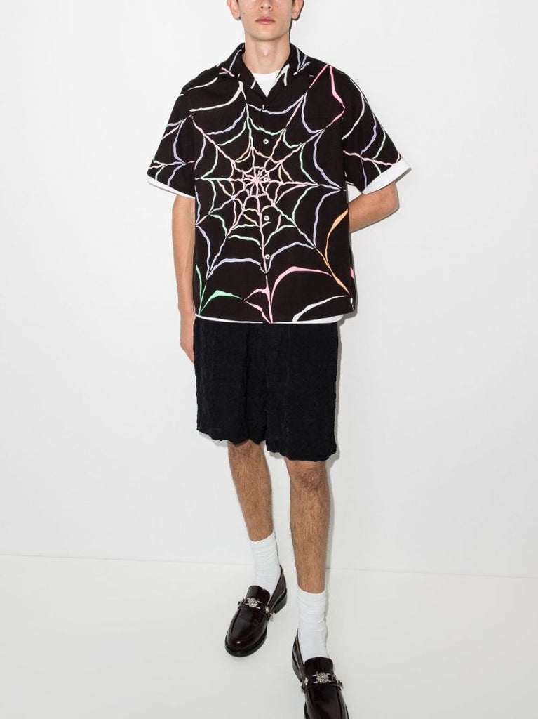 X Wolf's Head Cobweb Shirt