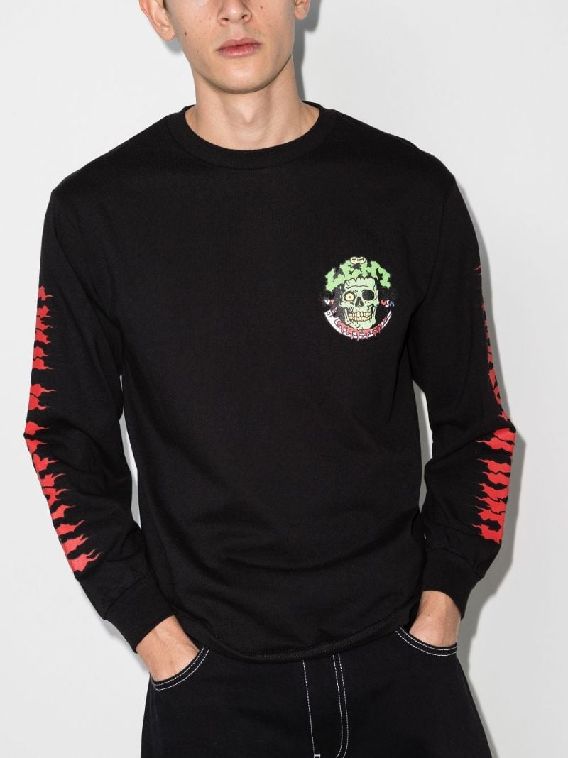 X Tim Lehi Graphic-print Long-sleeve T-shirt