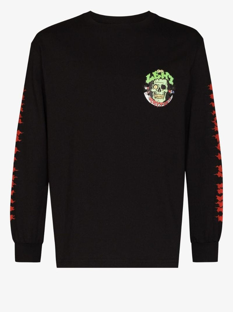 X Tim Lehi Graphic-print Long-sleeve T-shirt