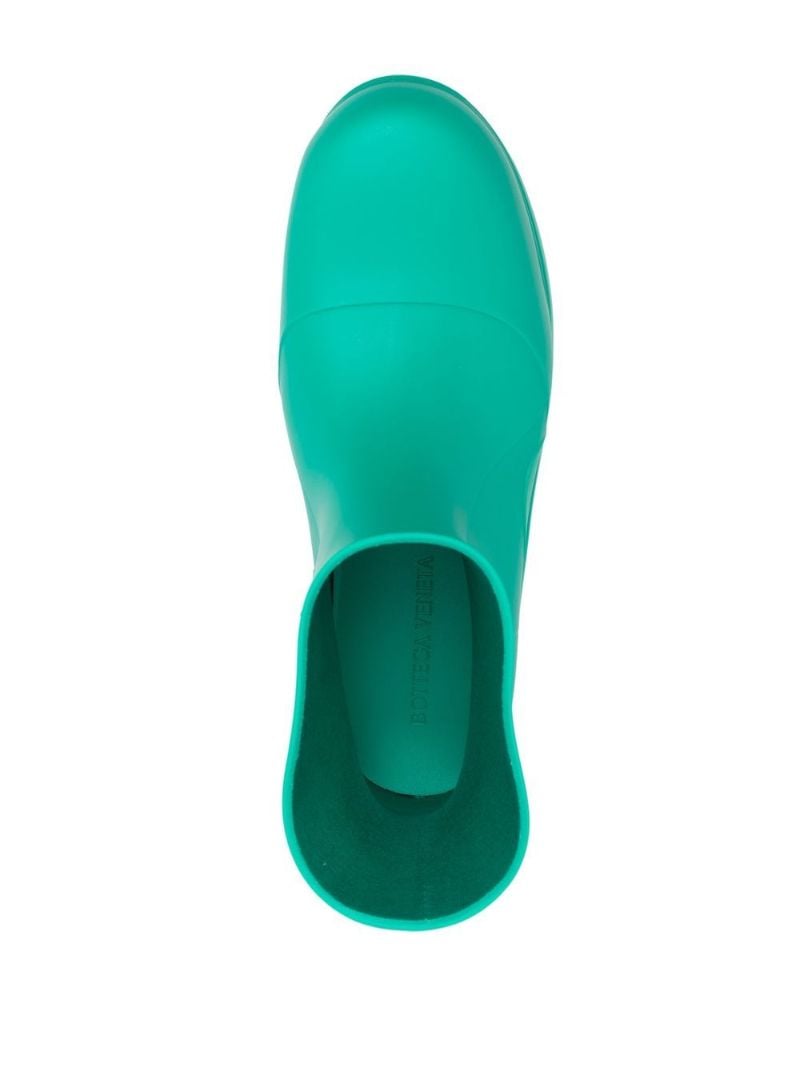 Green Puddle Rubber Boots