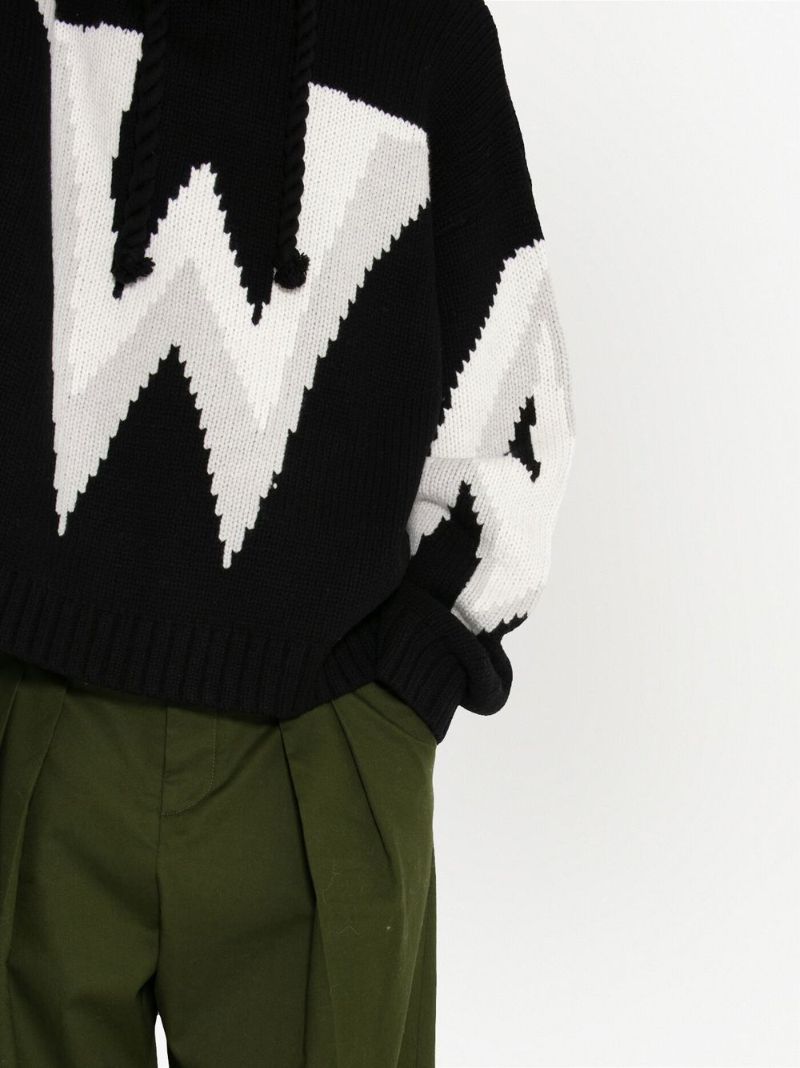 Green Pleated Wide-leg Trousers