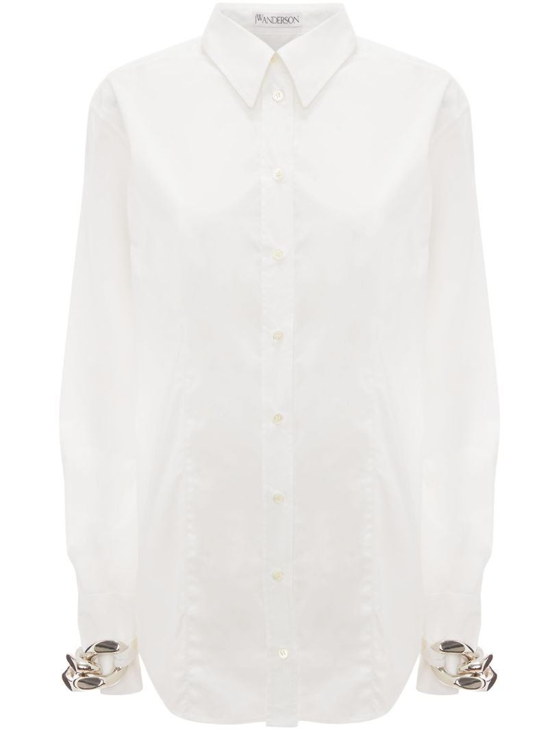 White Chain Link Shirt