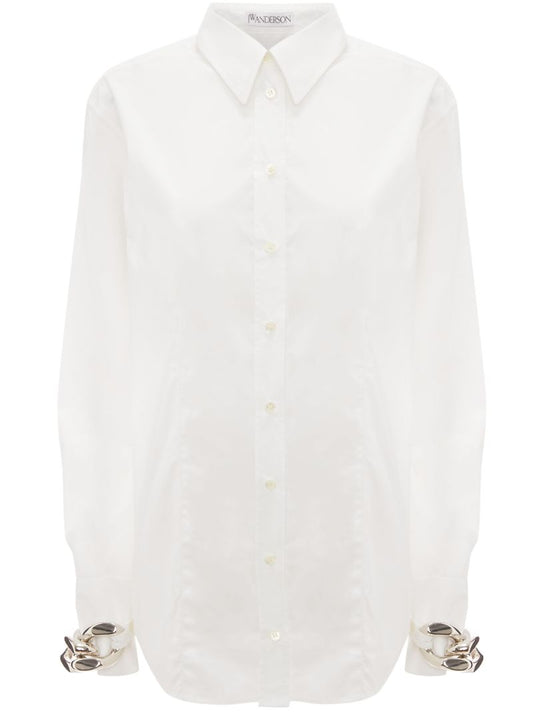 White Chain Link Shirt