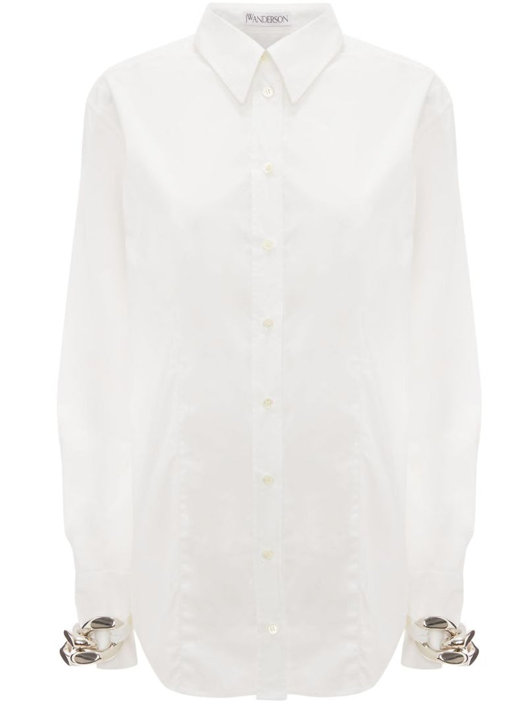 White Chain Link Shirt