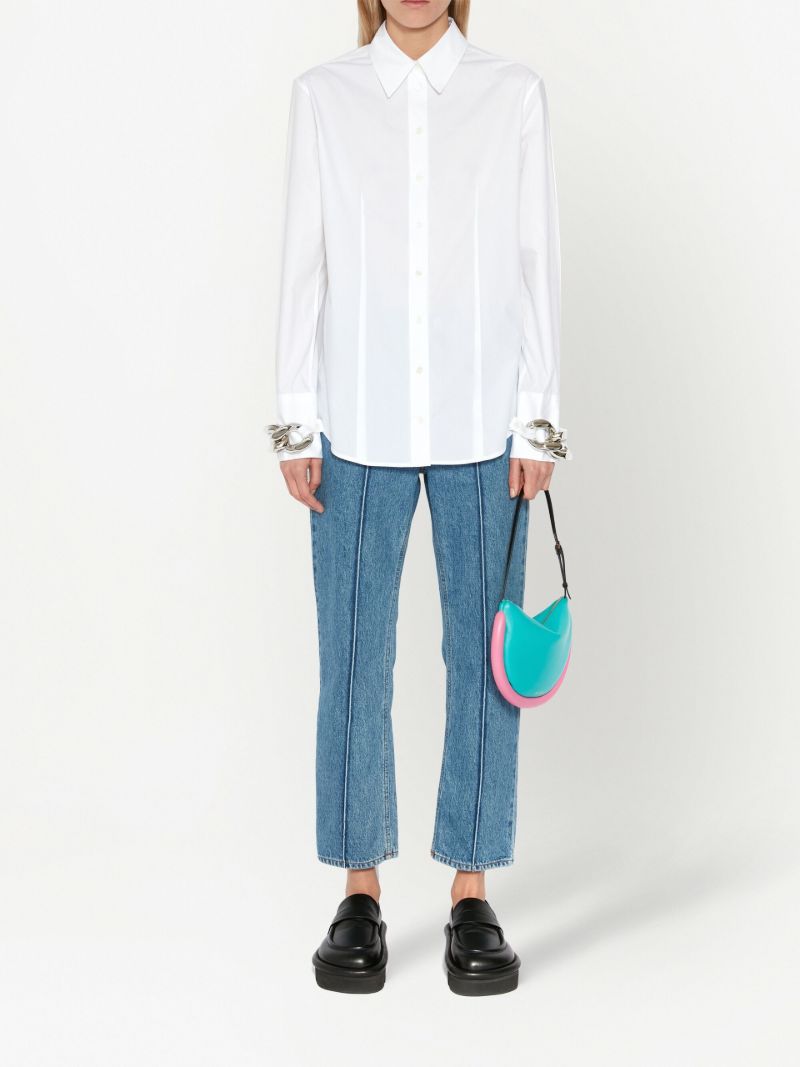 White Chain Link Shirt