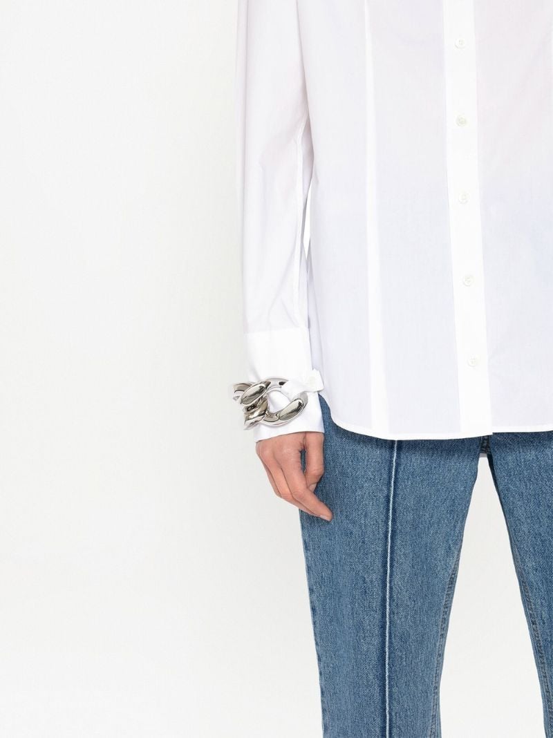 White Chain Link Shirt