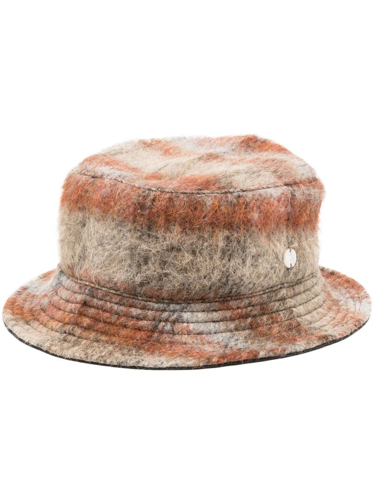 Neutral Tartan Bucket Hat